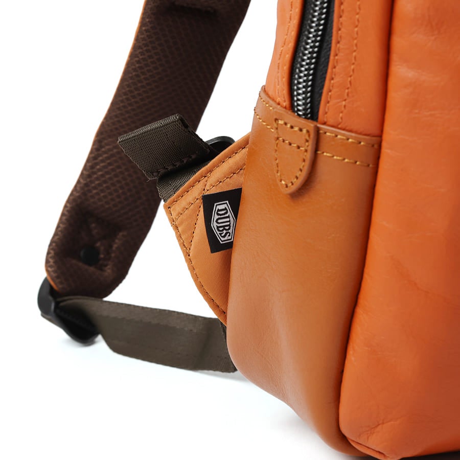 DOUBLES スクエアリュック イタリアンソフト牛革×牛革 JNW-7128