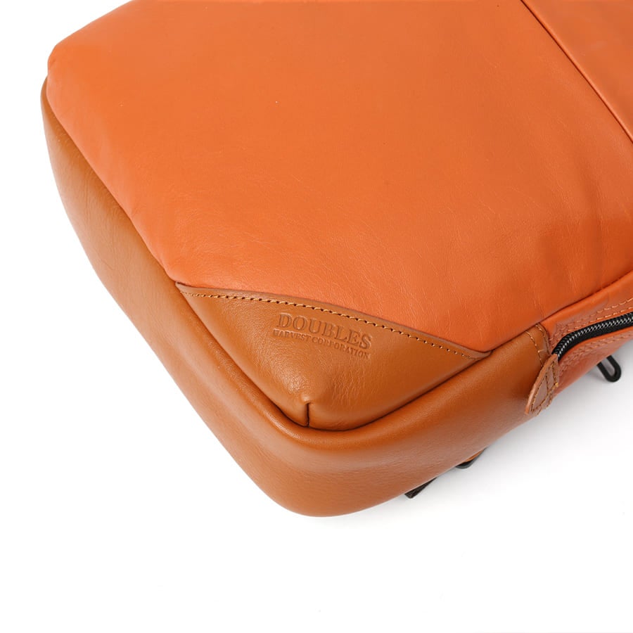 DOUBLES スクエアリュック イタリアンソフト牛革×牛革 JNW-7128