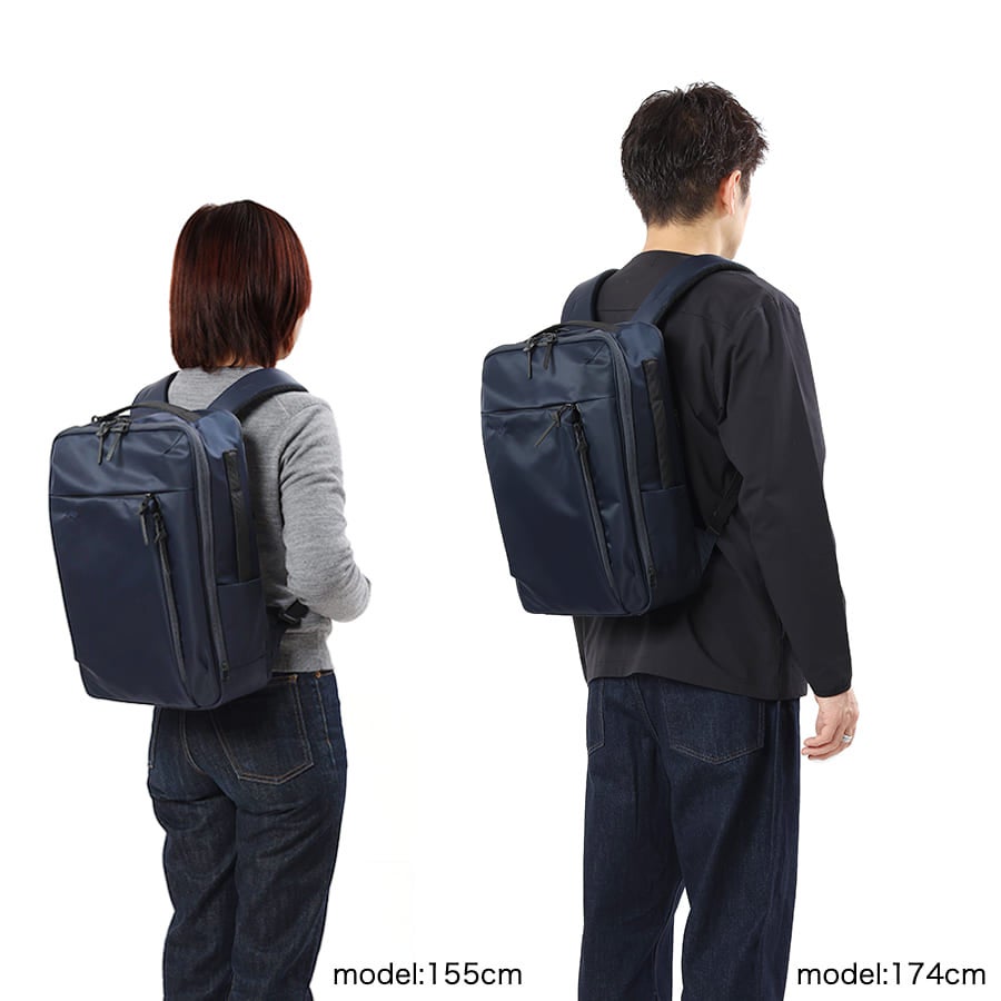 DSBK ビジネスリュック 撥水 PC収納 高密度ナイロンツイル (ダントツ撥水加工) JXF-3438
