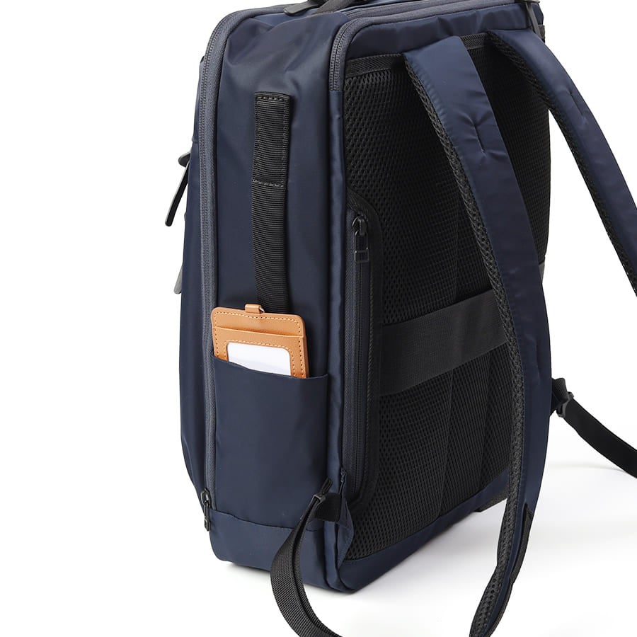 DSBK ビジネスリュック 撥水 PC収納 高密度ナイロンツイル (ダントツ撥水加工) JXF-3438