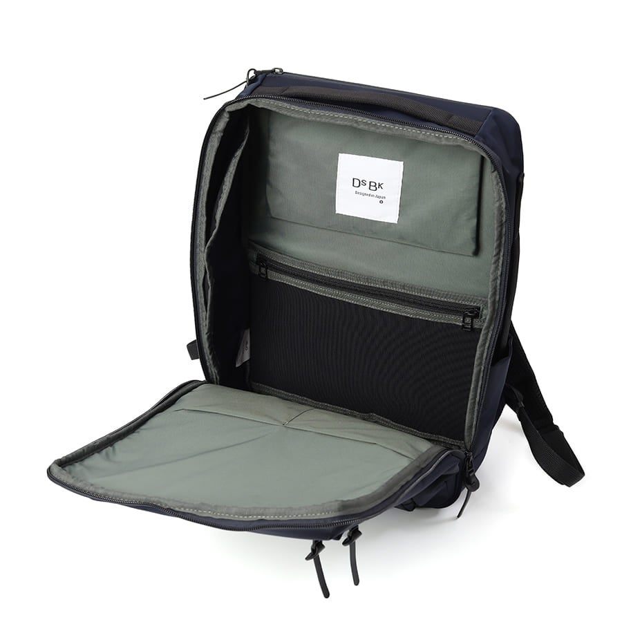 DSBK ビジネスリュック 撥水 PC収納 高密度ナイロンツイル (ダントツ撥水加工) JXF-3438