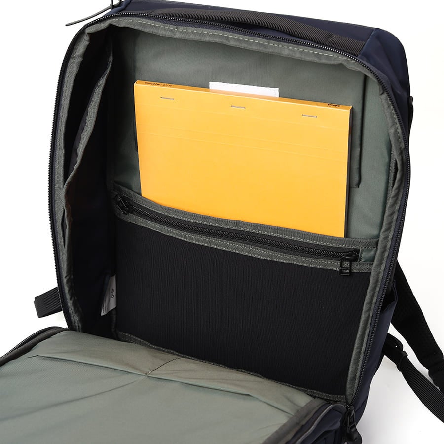 DSBK ビジネスリュック 撥水 PC収納 高密度ナイロンツイル (ダントツ撥水加工) JXF-3438