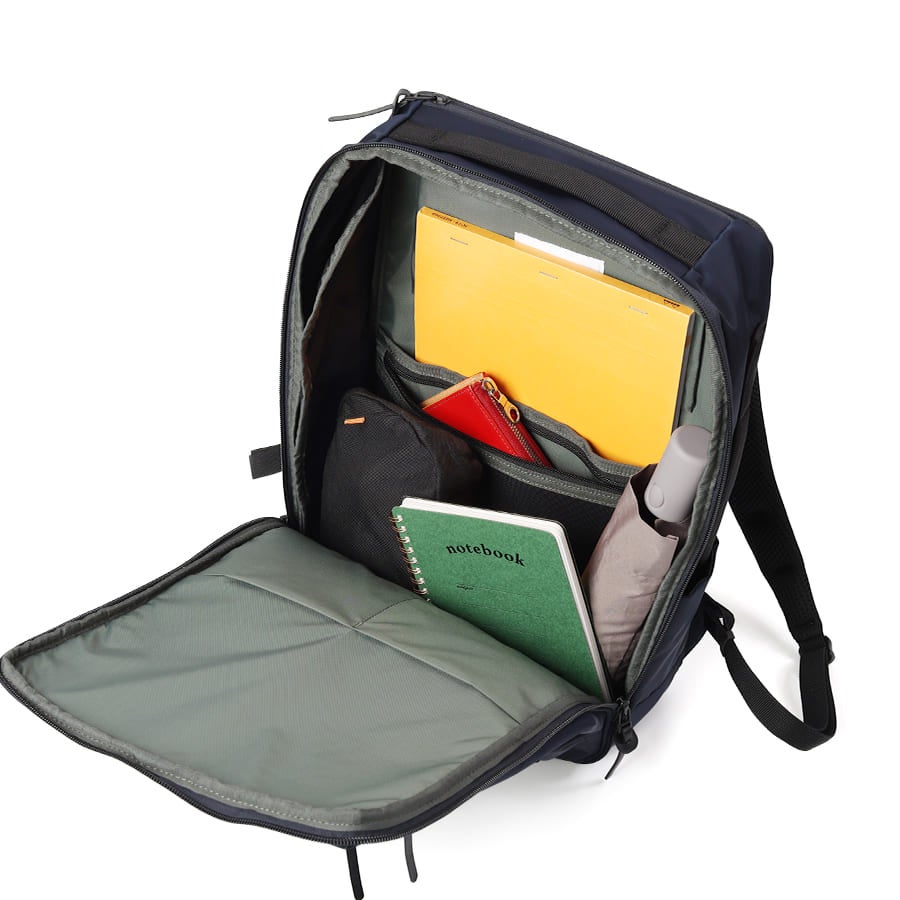 DSBK ビジネスリュック 撥水 PC収納 高密度ナイロンツイル (ダントツ撥水加工) JXF-3438