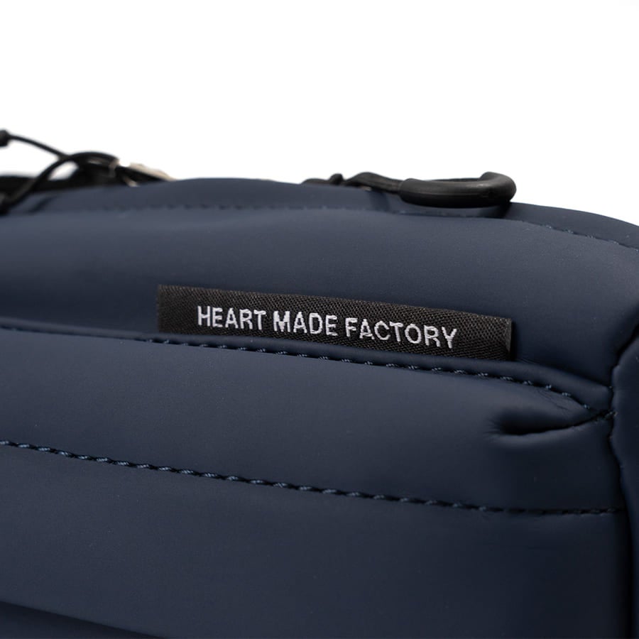 Heart Made Factory ウエストポーチ ラバー調合皮 FY-0400