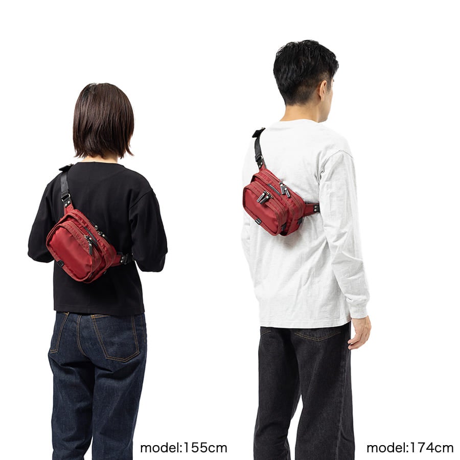 Heart Made Factory ウエストポーチ 高密ポリエステル FY-0300