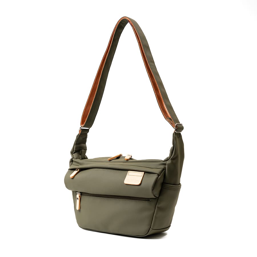 Heart Made Factory ショルダーバッグ ラバー調合皮 FY-0453