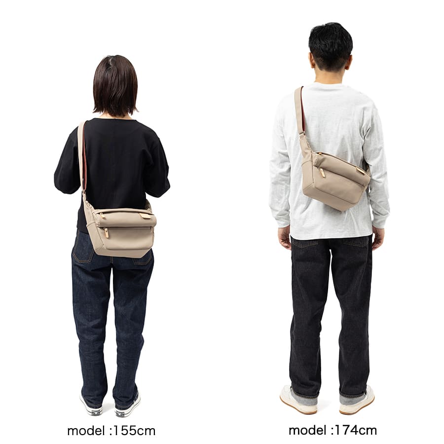 Heart Made Factory ショルダーバッグ ラバー調合皮 FY-0453