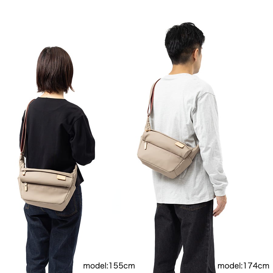 Heart Made Factory ショルダーバッグ ラバー調合皮 FY-0453