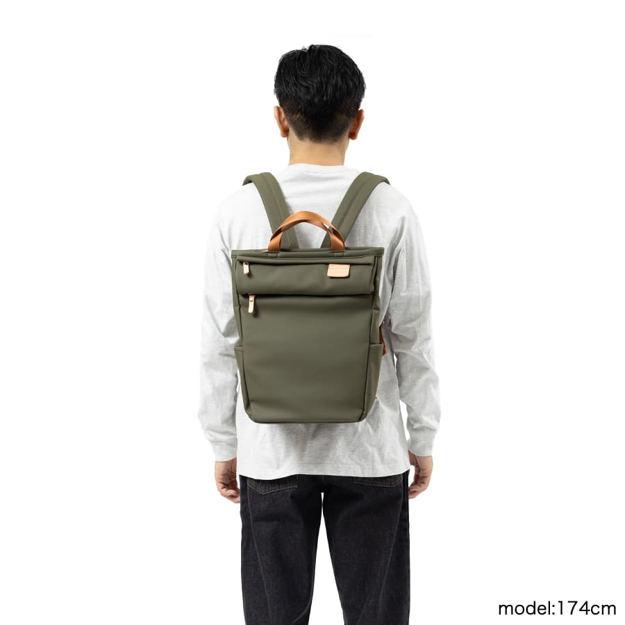 Heart Made Factory リュックサック ラバー調合皮 FY-0450