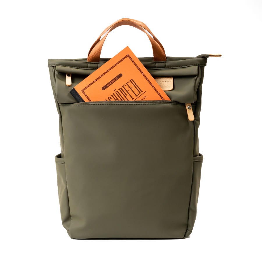 Heart Made Factory リュックサック ラバー調合皮 FY-0450