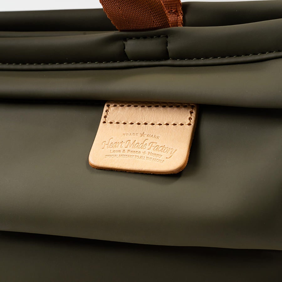 Heart Made Factory リュックサック ラバー調合皮 FY-0450