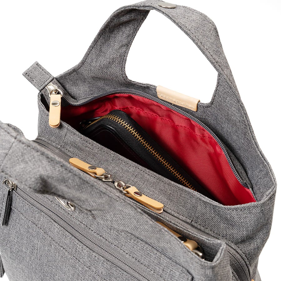 Heart Made Factory 2Wayトートリュック ポリエステル FY-0443