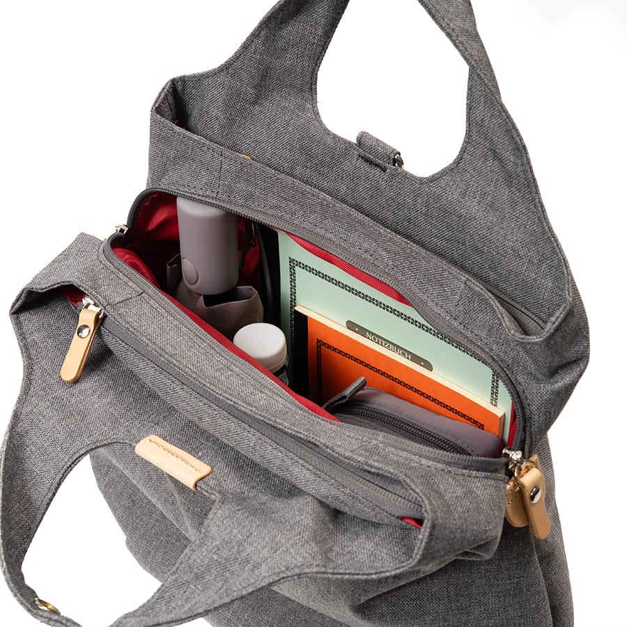 Heart Made Factory 2Wayトートリュック ポリエステル FY-0443