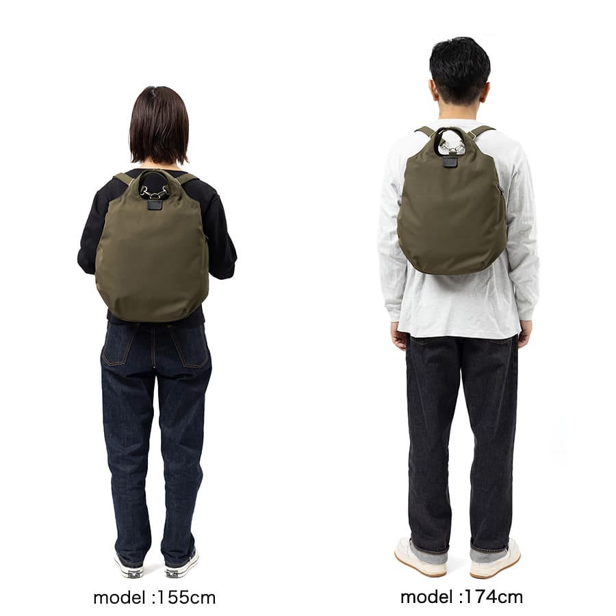 Heart Made Factory 2Wayトートリュック 高密ポリエステル FY-0444