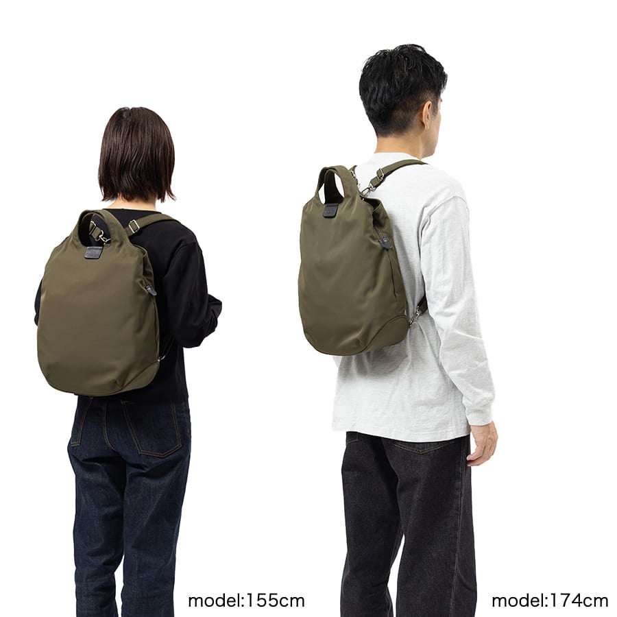 Heart Made Factory 2Wayトートリュック 高密ポリエステル FY-0444