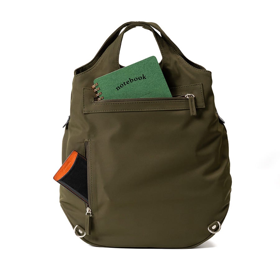 Heart Made Factory 2Wayトートリュック 高密ポリエステル FY-0444