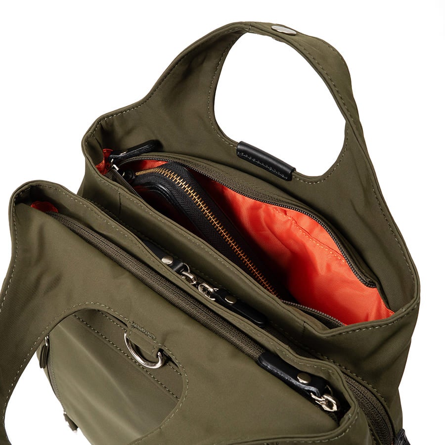 Heart Made Factory 2Wayトートリュック 高密ポリエステル FY-0444