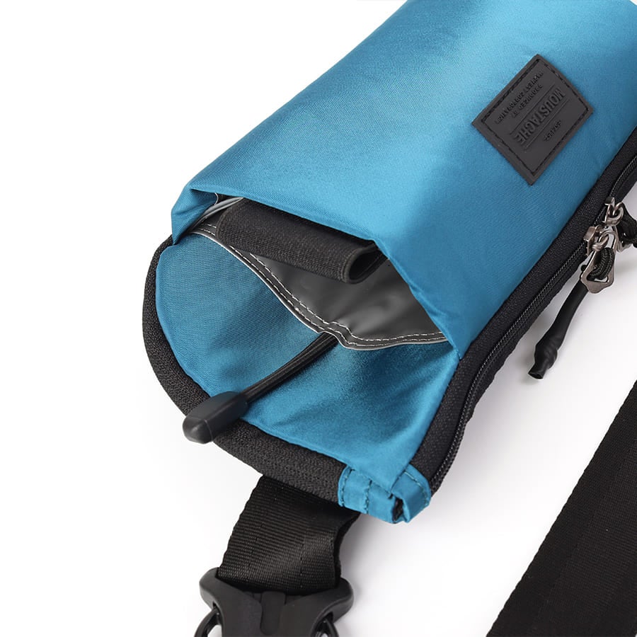 MOUSTACHE ウエストバッグ 210Dヘビーツイルナイロン×ポリエステル JAU-4499