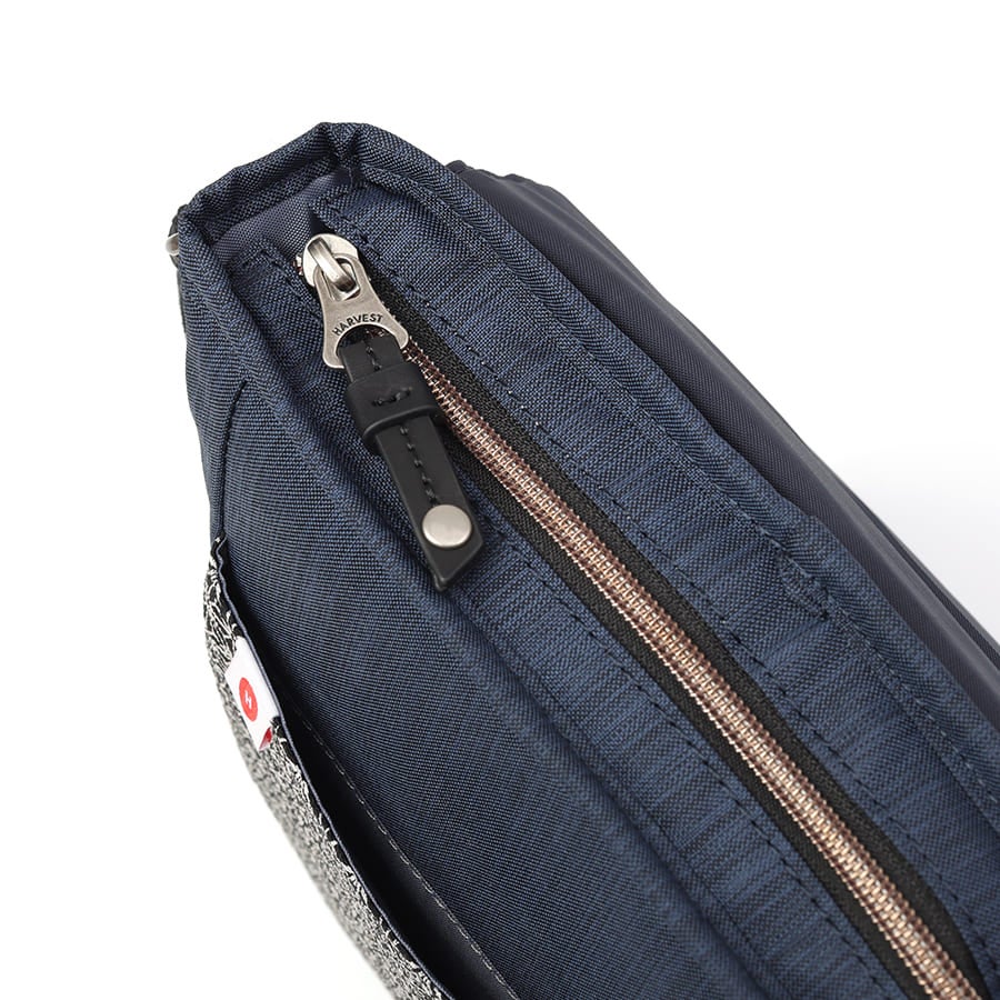 MOUSTACHE フラップミニショルダー ポリ×日本製和柄生地 JWG-0481