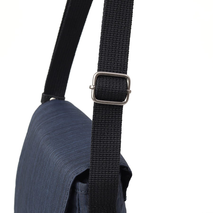 MOUSTACHE フラップミニショルダー ポリ×日本製和柄生地 JWG-0481