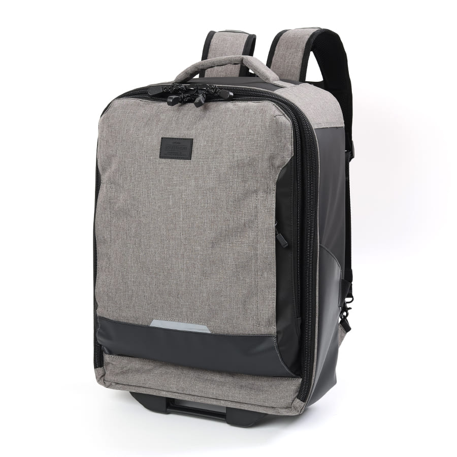 MOUSTACHE キャスター付きキャリーリュックサック 37L 機内持ち込み対応 ポリエステル MIU-0523