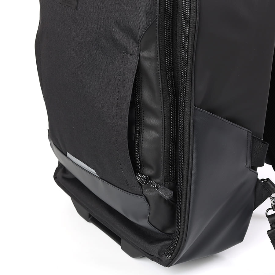 MOUSTACHE キャスター付きキャリーリュックサック 37L 機内持ち込み対応 ポリエステル MIU-0523