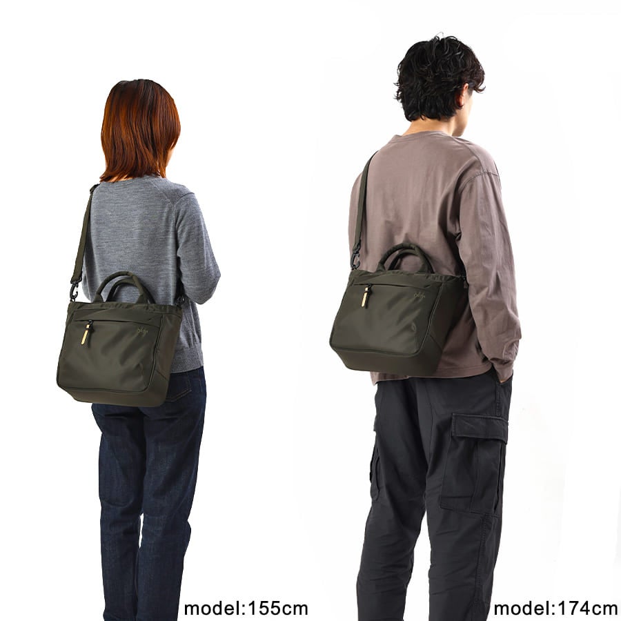 DSBK 2WAYコンパクトトートバッグ 高密度ナイロンツイル(ダントツ撥水加工) キャリーオン対応　JXF-3440