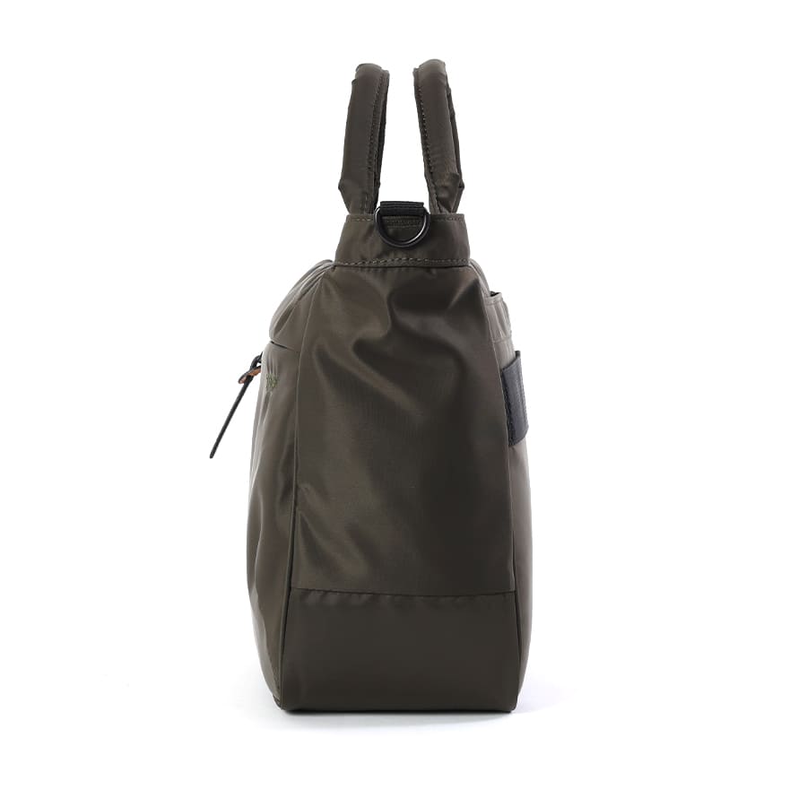 DSBK 2WAYコンパクトトートバッグ 高密度ナイロンツイル(ダントツ撥水加工) キャリーオン対応　JXF-3440