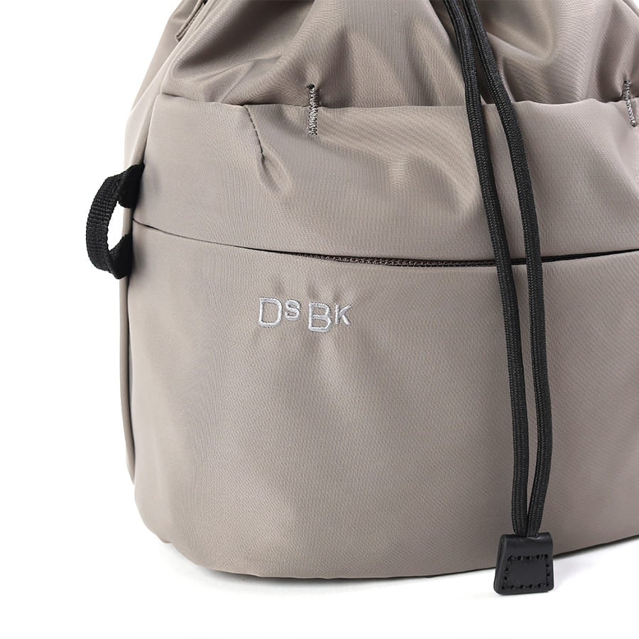 DSBK 2WAY巾着ショルダーバッグ 高密度ナイロンツイル(ダントツ撥水加工) 軽量 JXF-3442
