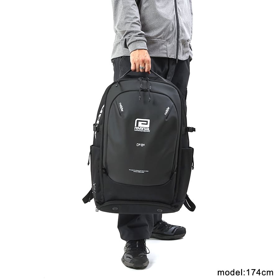  DSBK × rvddw アーバントレーニングバックパック 42L-52L シューズ収納 16インチPC対応 ナイロン×PUコーティング生地 JTU-3480