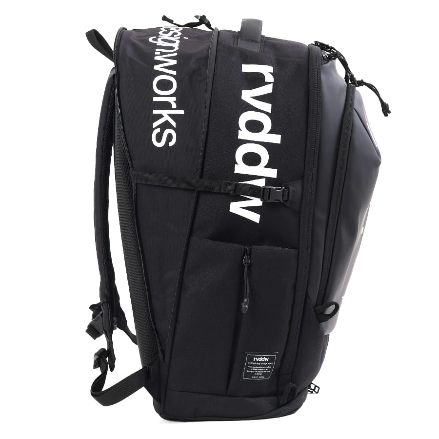  DSBK × rvddw アーバントレーニングバックパック 42L-52L シューズ収納 16インチPC対応 ナイロン×PUコーティング生地 JTU-3480