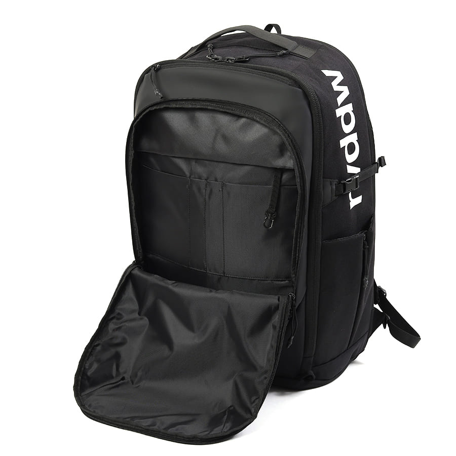  DSBK × rvddw アーバントレーニングバックパック 42L-52L シューズ収納 16インチPC対応 ナイロン×PUコーティング生地 JTU-3480