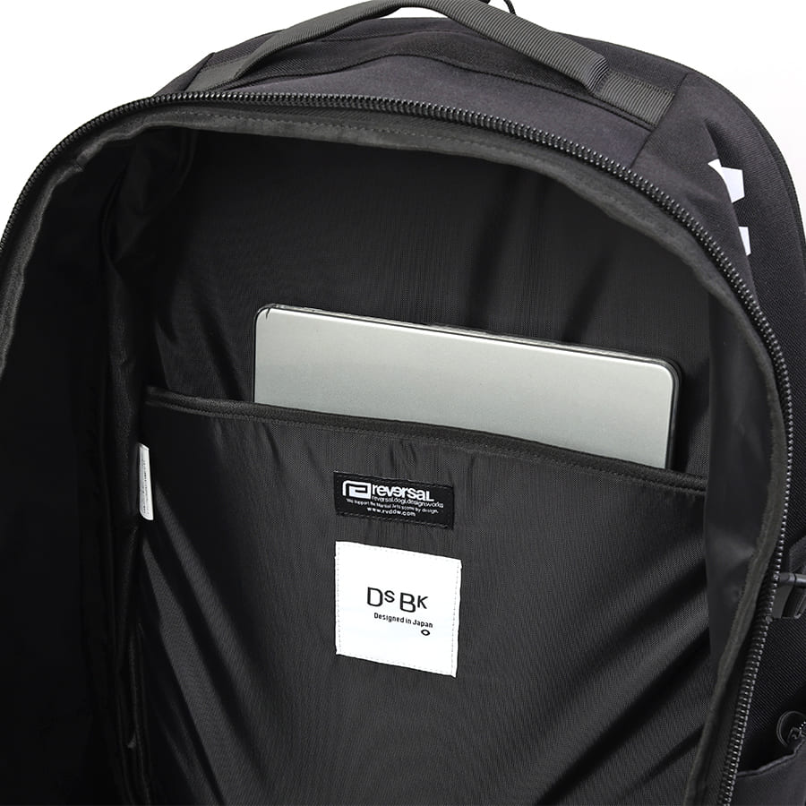  DSBK × rvddw アーバントレーニングバックパック 42L-52L シューズ収納 16インチPC対応 ナイロン×PUコーティング生地 JTU-3480