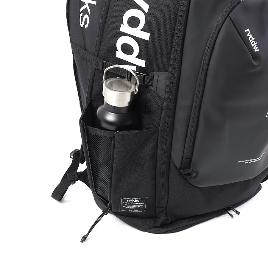  DSBK × rvddw アーバントレーニングバックパック 42L-52L シューズ収納 16インチPC対応 ナイロン×PUコーティング生地 JTU-3480