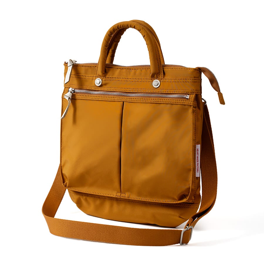 Heart Made Factory URBAN 2WAYヘルメットバッグ Mサイズ A4対応 ショルダーバッグ トートバッグ FY-0580