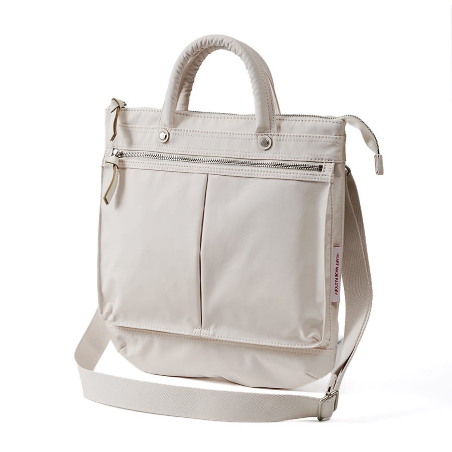 Heart Made Factory URBAN 2WAYヘルメットバッグ Mサイズ A4対応 ショルダーバッグ トートバッグ FY-0580
