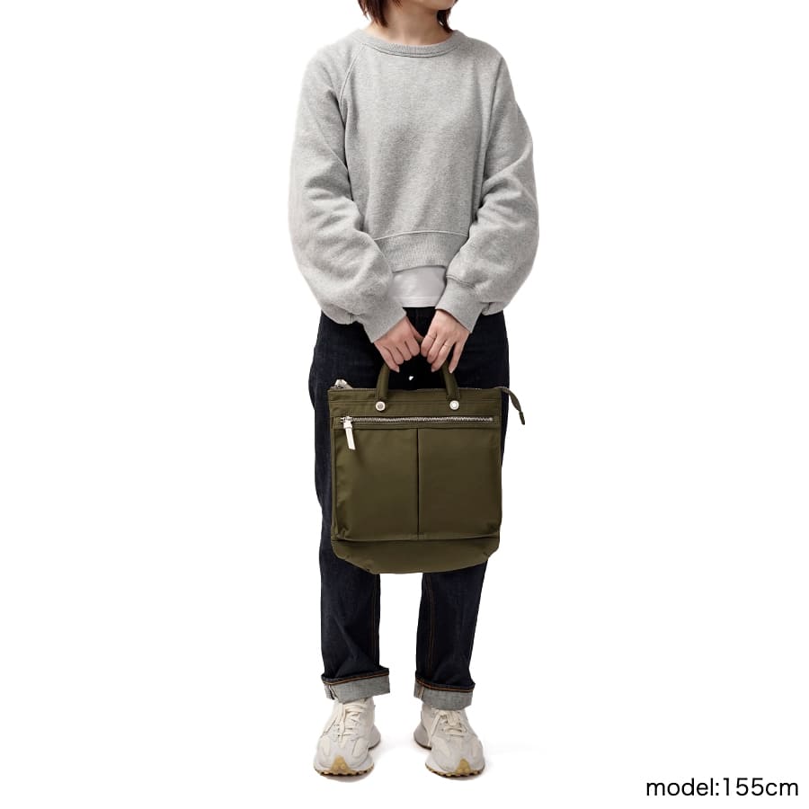 Heart Made Factory URBAN 2WAYヘルメットバッグ Mサイズ A4対応 ショルダーバッグ トートバッグ FY-0580