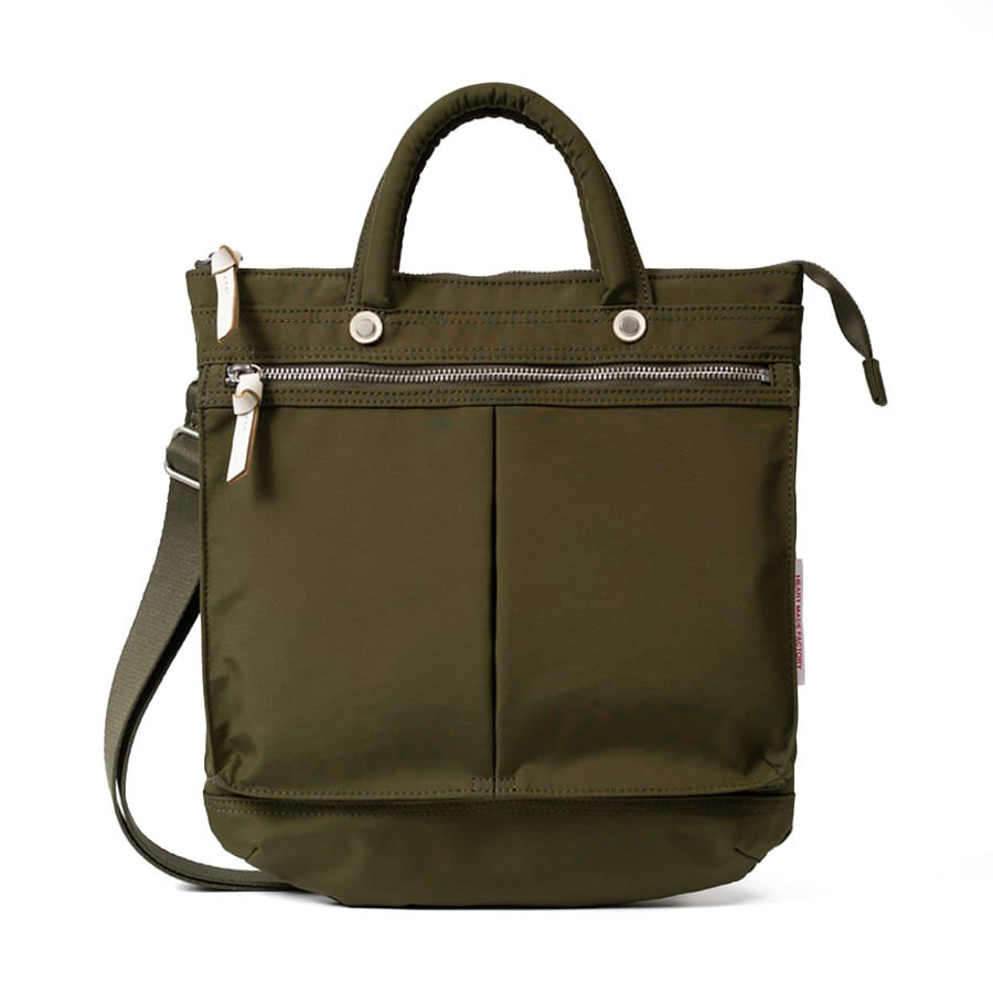 Heart Made Factory URBAN 2WAYヘルメットバッグ Mサイズ A4対応 ショルダーバッグ トートバッグ FY-0580