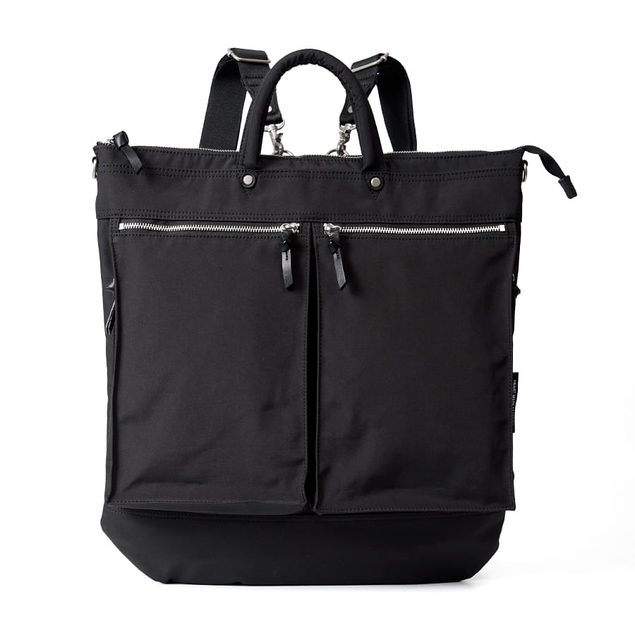 Heart Made Factory URBAN 3WAYヘルメットバッグ Lサイズ B4対応 リュック ショルダーバッグ トートバッグ FY-0581